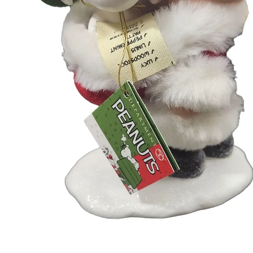 DEPT 56  PEANUTS CHARLIE BROWN SNOOPY WARM CHRISTMAS PUPPY FIGURE 2016